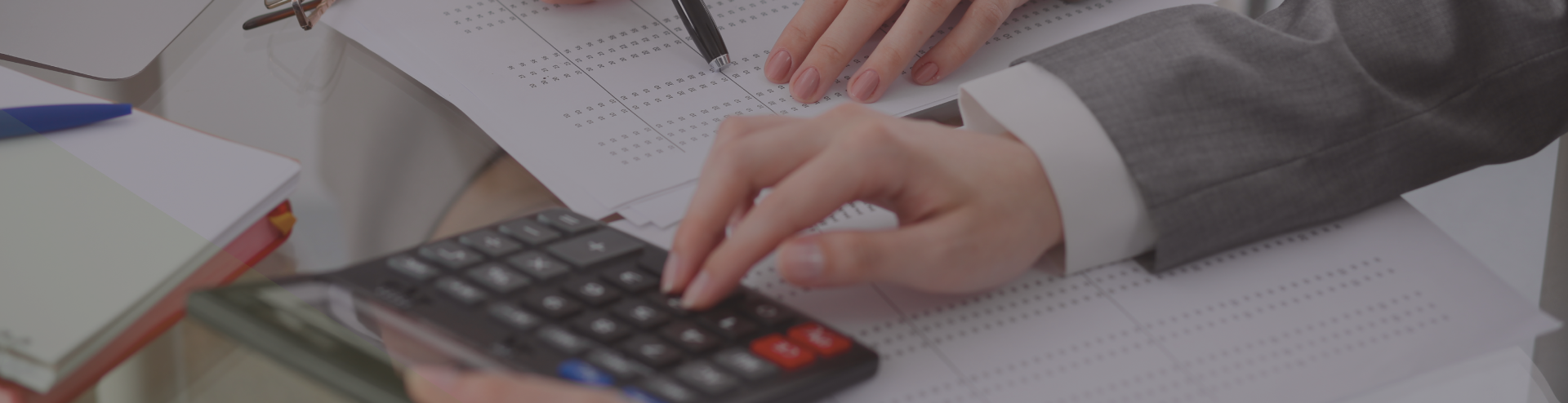CPA professional reviewing financial document for Individual tax preparation services in Billings, Montana