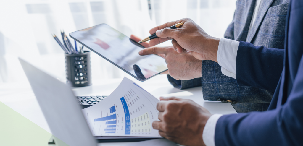 Tax Accountants reviewing financial data representing Tax and Accounting Services in Billings, Montana